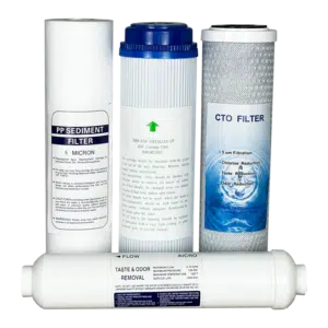 4 Vorfilter gesundes Trinkwasser
