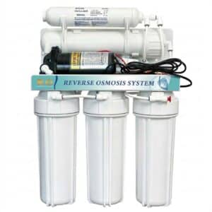 Umkehrosmoseanlage mit Pumpe – kaum Stromverbrauch 50GPD