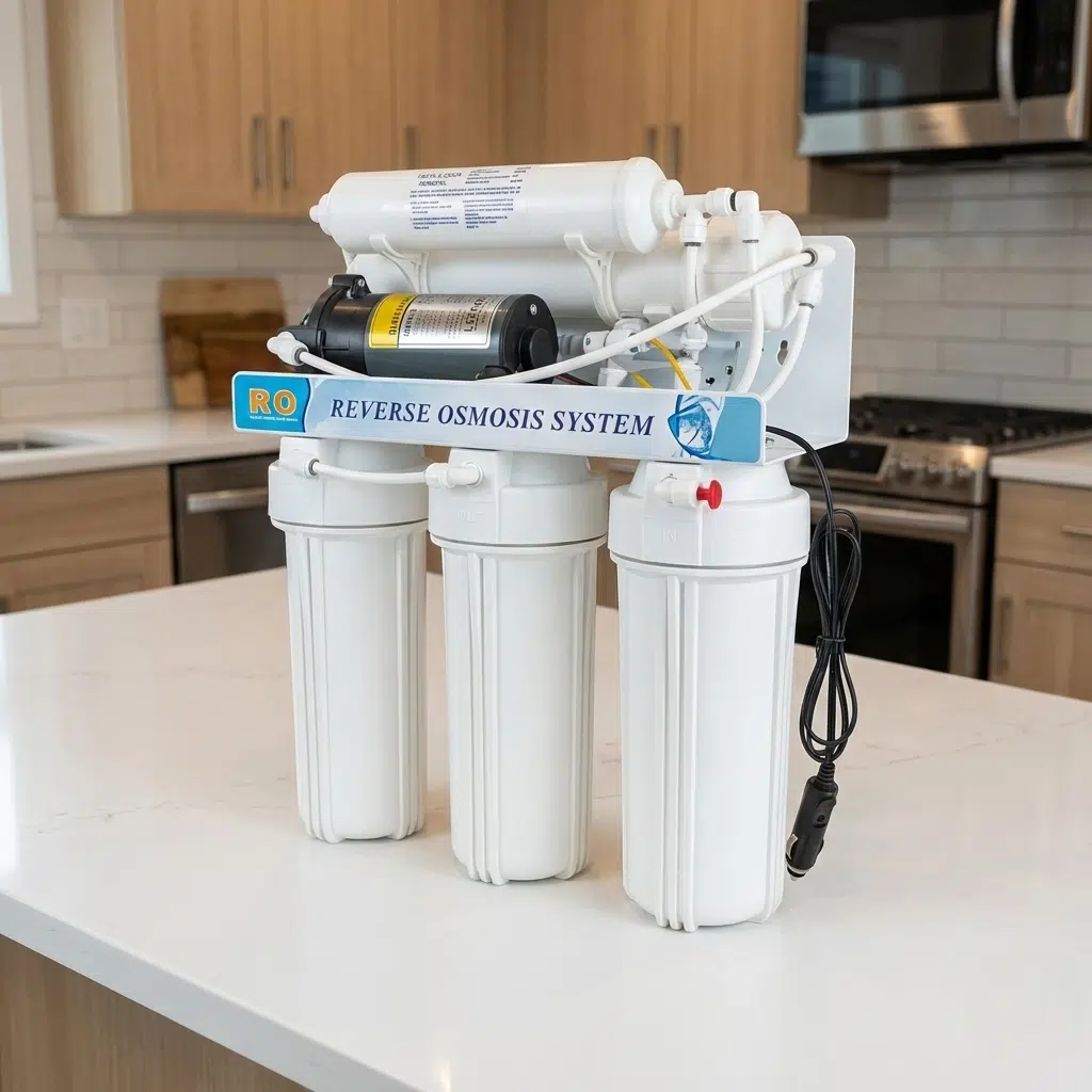 Beispielbild einer Osmoseanlage in einer Küche