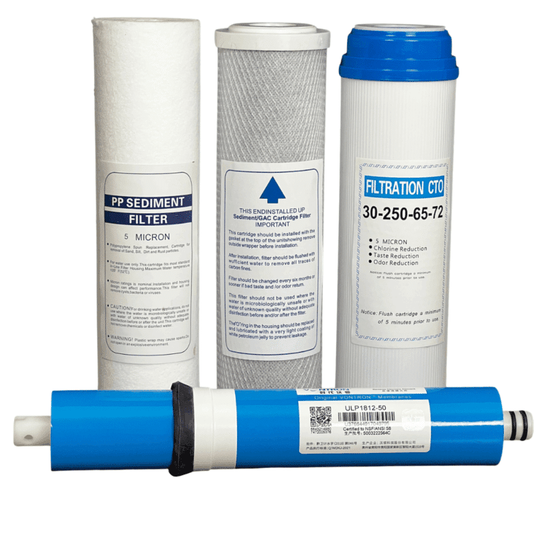 Vorfilter + 50GPD Membran Osmoseanlagen