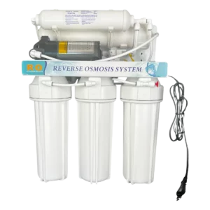 Umkehrosmoseanlage mit stromsparender 24 V Booster-Pumpe – garantiert höchste Wasserreinheit auch bei schwachem Leitungsdruck