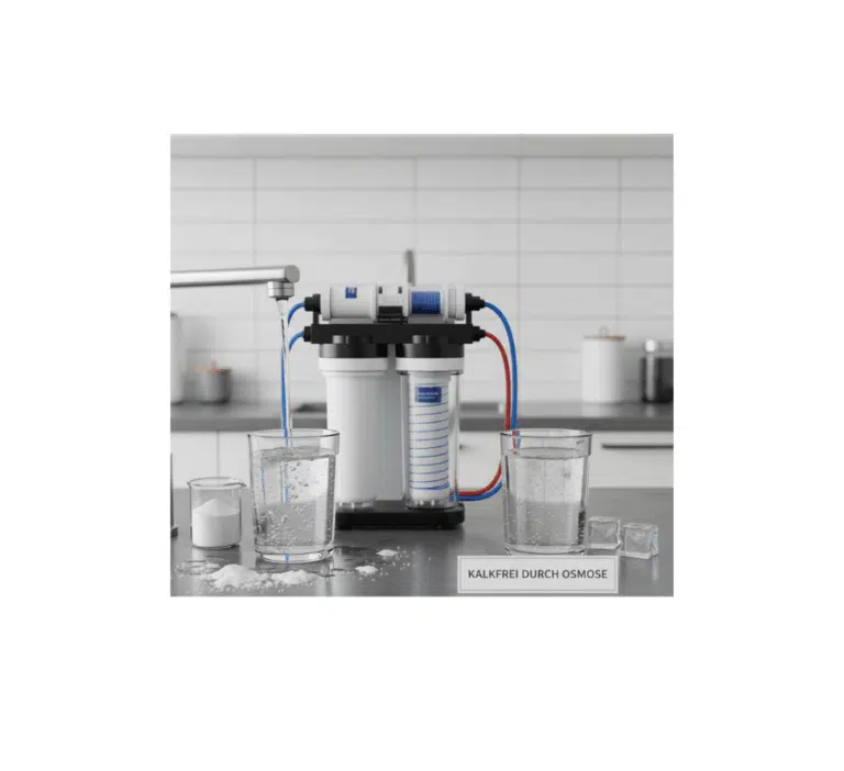 Osmoseanlagen filtern Kalk