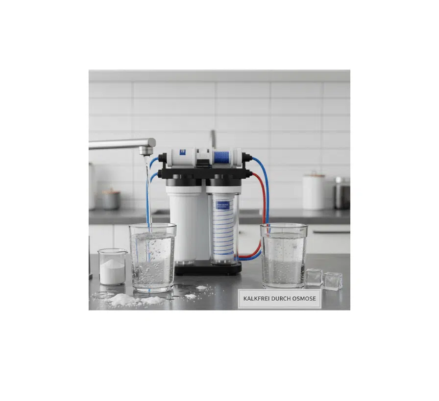 Osmoseanlagen filtern Kalk