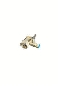 Wasseranschluss Adapter mit integriertem Abstellhahn 3/8"